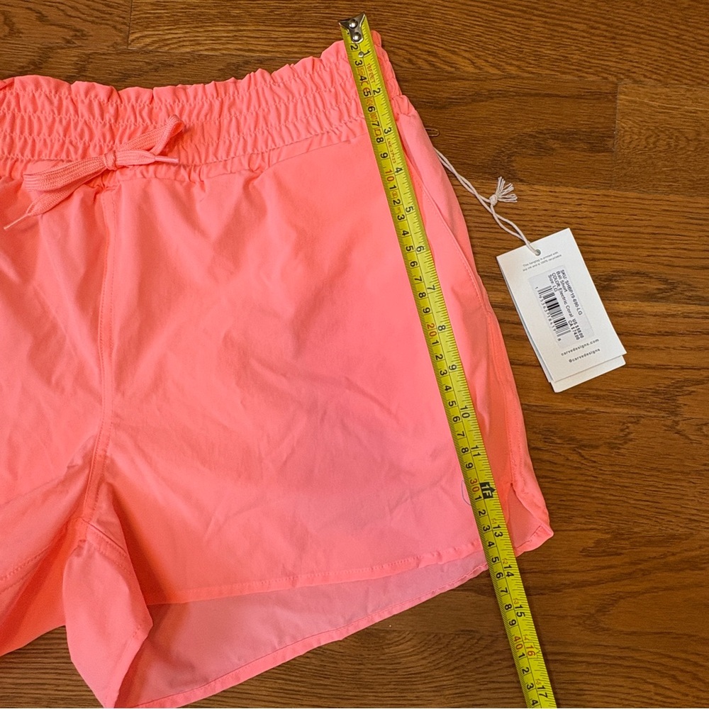 NWT Carve Designs hot pink Athletic Shorts - Picture 7 of 8